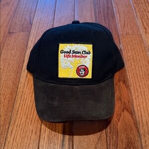 Vintage Good Sam Club Life Member Black Hat
